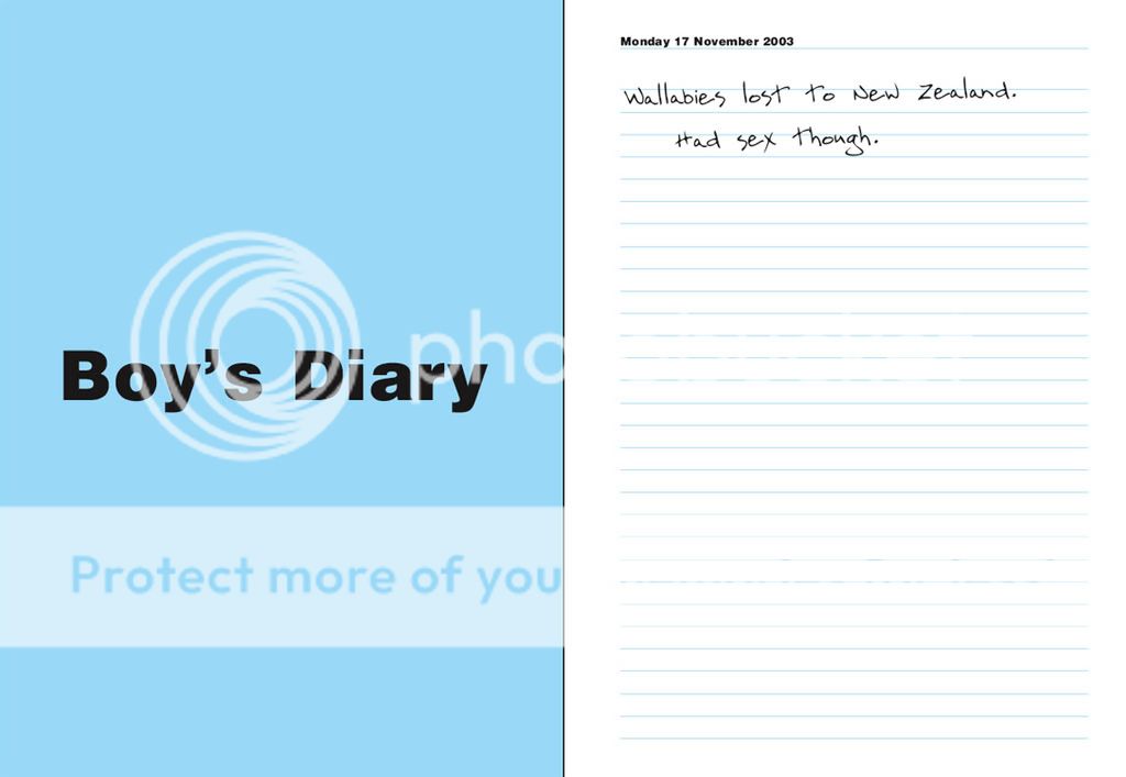 Boy's Diary Photo by duriocell Photobucket