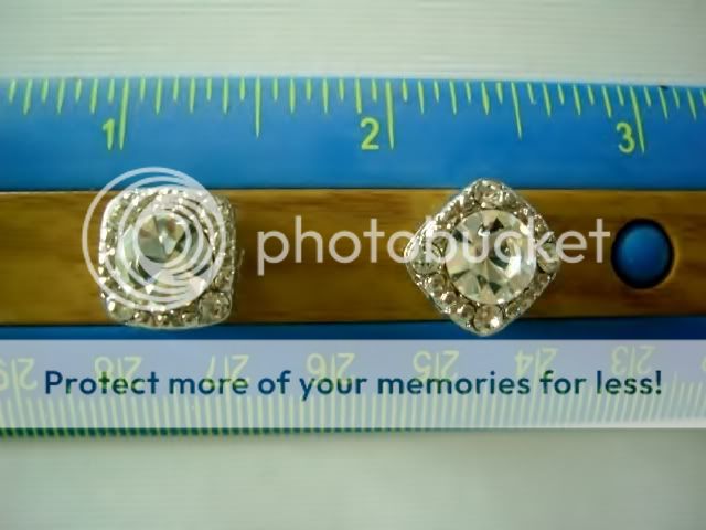 2 Hole Slider Beads Gaiety Sapphire Blue Crystal Made with Swarovski Elements #6