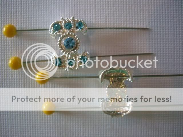 2 Hole Slider Beads Wings Aqua Made with Swarovski Elements #7